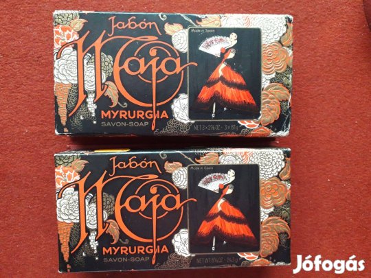 Maja szappanos dobozok, spanyol