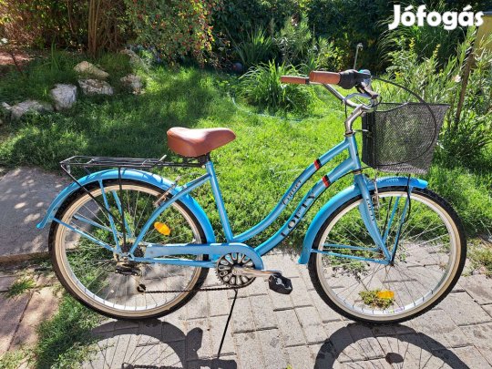 Majdnem új női cruiser kerékpár eladó
