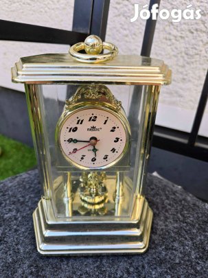 Majestic arany tónusú asztali óra Elegáns dísztárgy