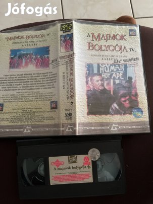 Majmok bolygója 4 vhs m nagytok scifi guild