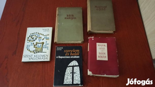 Major Ottó könyvcsomag / 5 db könyv