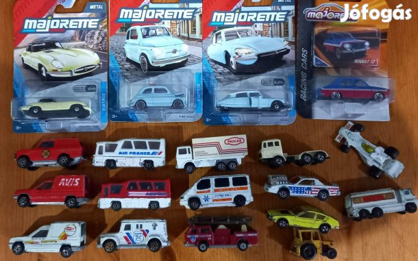 Majorette autó gyűjtemény