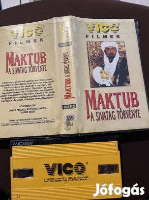Majtub a sivatag törvénye vhs kaland vico. 
