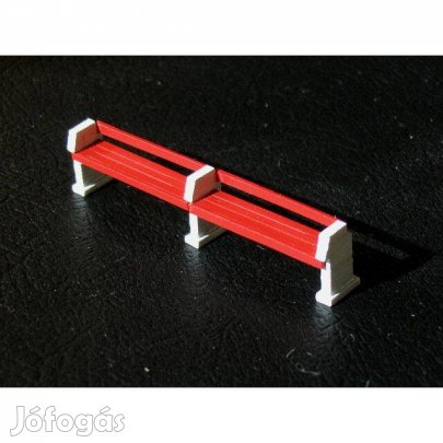 Makett Pad - Ligeti / játszótéri pad - HO H0 (_)