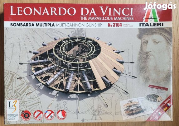 Makett, modell - Italieri 3104 Leonardo Da Vinci Bombarda Multipla