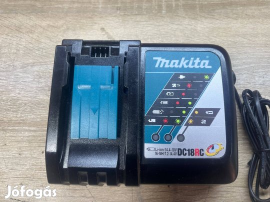 Makita Akkumulátor Gyors Töltő DC18RC LI-Ion Lxt 7,2V-18V Új