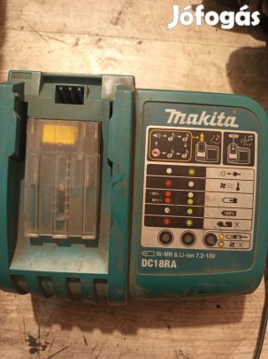Makita DC18RA akkumulátor töltő 