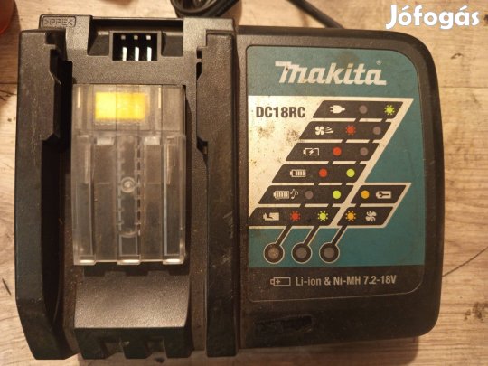 Makita DC18RC akkumulátor töltő