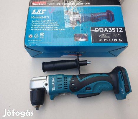 Makita DDA351Z akkus sarokfúró géptest állapota új 