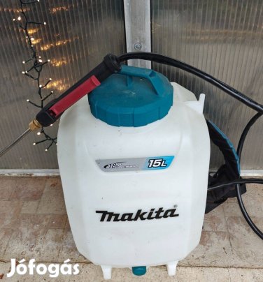 Makita DUS158Z akkus permetező géptest 18V Lxt Xpt + 18V 3Ah akksi