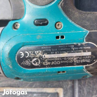 Makita Ddf453 csavarozó csavarbehajtó fúró 18v