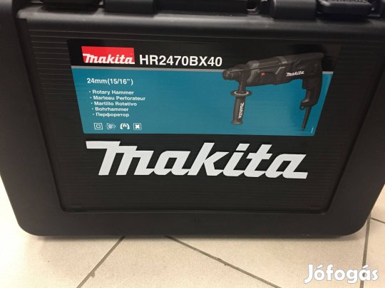 Makita HR2470BX40 Fúró-vésőkalapács SDS-Plus kofferban 780W 2,4J