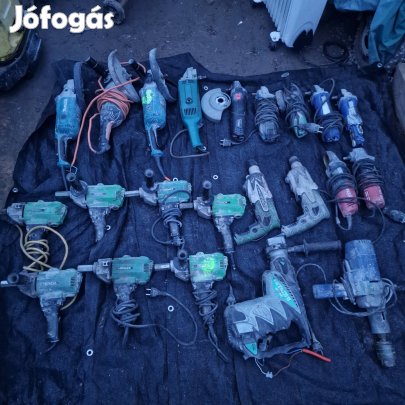 Makita Hitachi Flex Berner elektromos kisgépek egyben eladók 