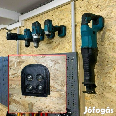 Makita Lxt 18V akkumulátoros gépekhez fali tartó konzol