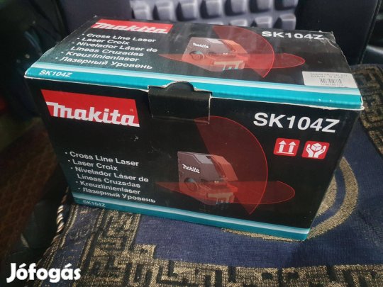 Makita SK104Z vonallézer -új