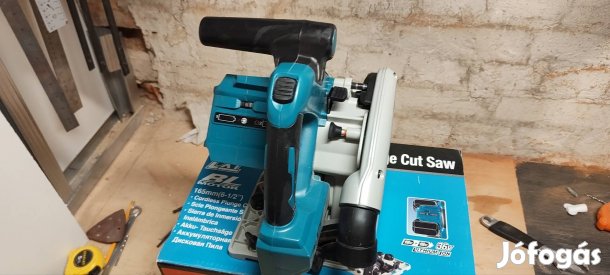 Makita, dupla akkumulátoros merülőfűrész 1500 mm-es vezetősinnel 