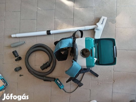 Makita akkus 2x18V porszívó