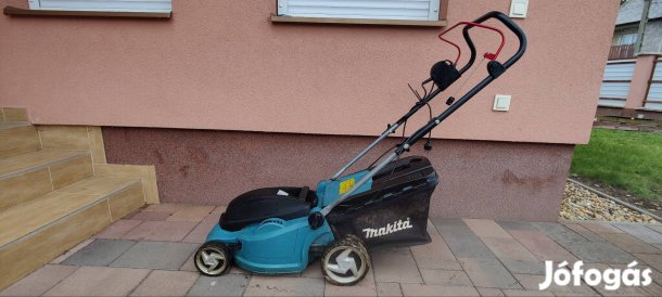 Makita elektromos fűgyűjtős fűnyíró!