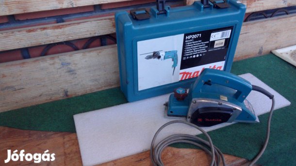 Makita kézi, falcol "multi." ipari gyalu, gyalugép hibátlan állapot