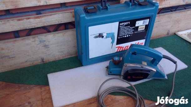 Makita sík és falc "multifunkc" ipari gyalu, gyalugép, újszerű állapot