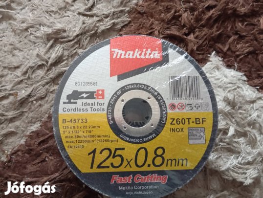 Makita vágó Korong 125x0.8