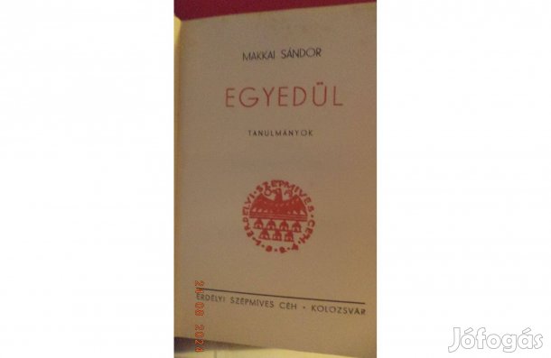 Makkai Sándor: Egyedül