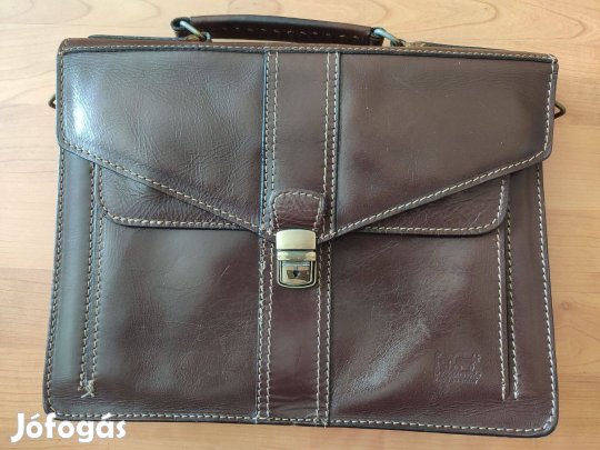 Makmoda barna bőr aktatáska