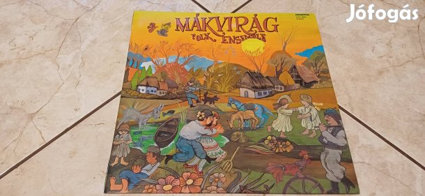 Mákvirág folk ensemble bakelit hanglemez