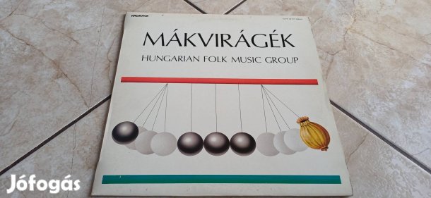 Mákvirágék bakelit hanglemez