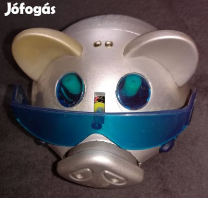 Malacka zenél,horkol,elemmel működik,játék,gyermekeknek!/56