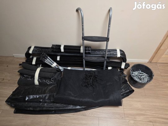 Malatec 427 centi átmerőjű trambulin olcsón eladó