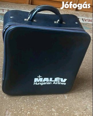 Malév gyűjtői utazó bőrönd kézitáska