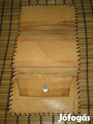 Malév tisztabőr irattartó pénztárca ritka darab, gyűjtők figyelmébe