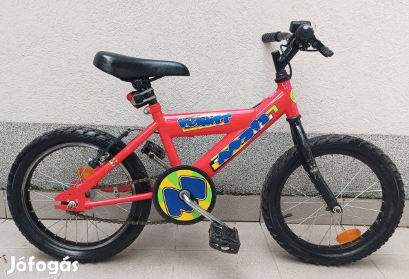 Mali Hornet 16 - os kerékpár, kontrafékes, lámpákkal, oldalkerekekkel