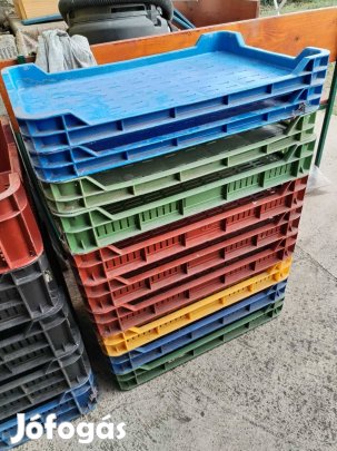 Málnás rekesz, műanyag rekesz, műanyag láda