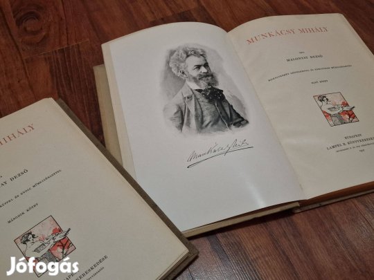 Malonyay Dezső: Munkácsy Mihály I-II. Művészeti Könyvtár Budapest 1907