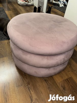 Mályva színű ottomán (puff)