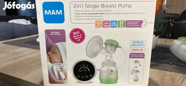 Mam 2 in 1 elektromos és kézi mellszívó