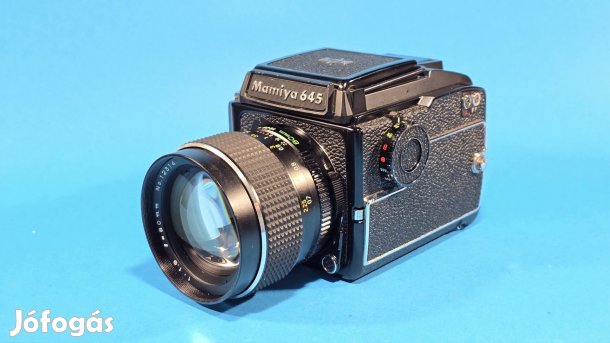 Mamiya 645 1000s fényképezőgép sekor 1.9 80mm