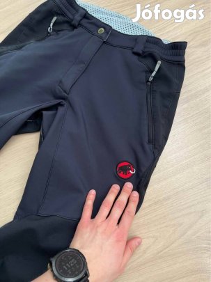 Mammut Softech női bélelt softshell nadrág S Short Lenght