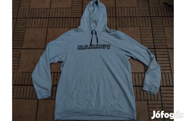 Mammut hímzett kapucnis outdoor mamut pulóver XXL Xxxl