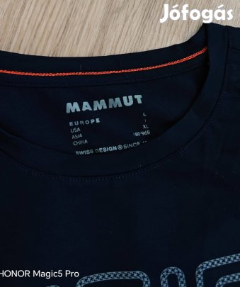 Mammut sötétkék férfi póló L
