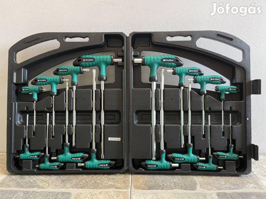 Man 16 részes T fogantyús imbusz és torx készlet imbuszkulcs