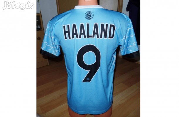 Manchester City Erling Haaland szurkolói mez