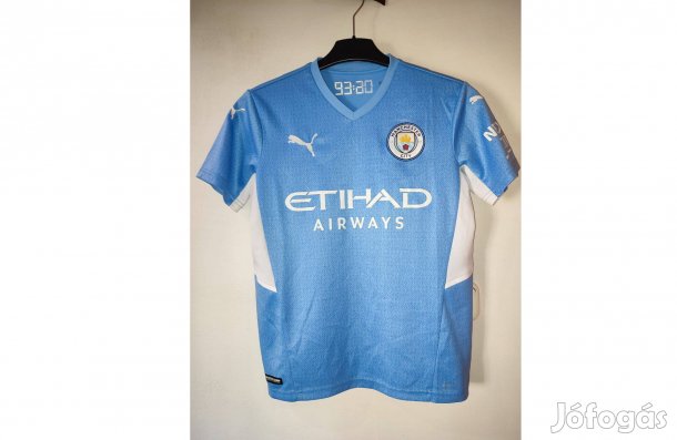 Manchester City eredeti Puma világoskék gyerek mez (164)