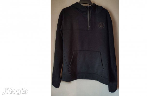 Manchester City szurkolói fekete termo kapucnis pulóver (M)