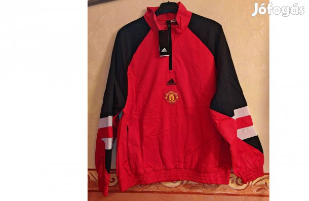 Manchester United Icon TOP eredeti piros adidas dzseki