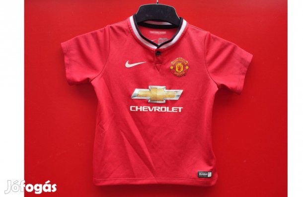 Manchester United eredeti Nike 2014-es piros gyerek mez (104-110)