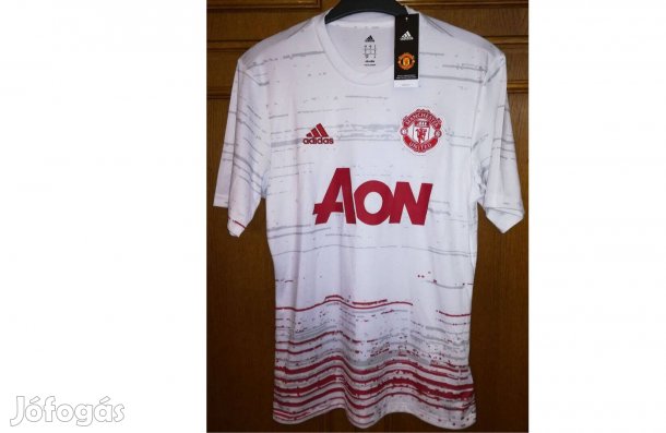 Manchester United eredeti adidas fehér adizero mez (Új)