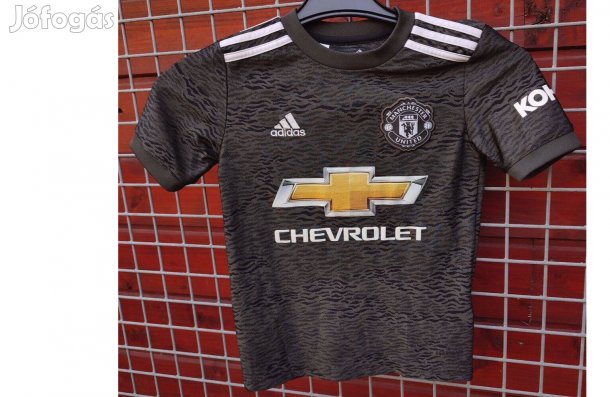 Manchester United eredeti adidas sötétzöld gyerek mez (128)